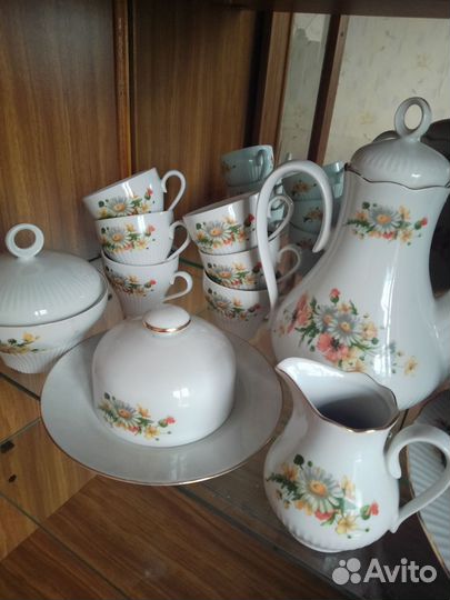Чайный сервиз Ильменау Германия