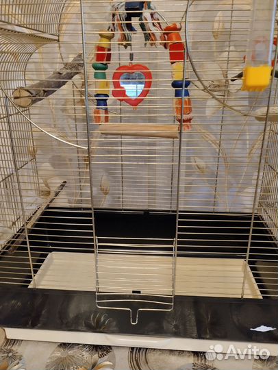 Клетка для попугая корелла Ferplast 73 см*58*32