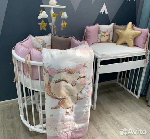 Бортики в кроватку