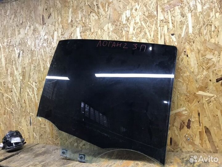 Стекло двери заднее правое Renault Logan 2 седан