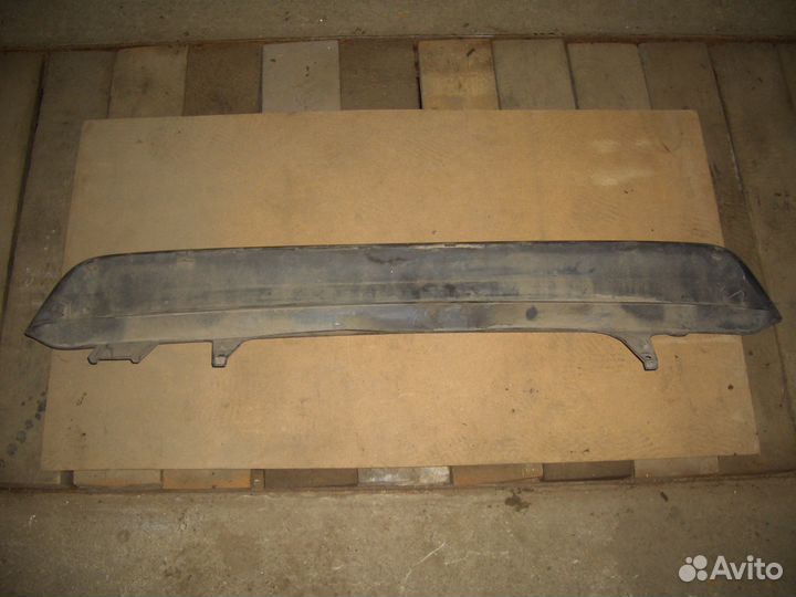 Накладка заднего бампера Тойота Хайландер с10