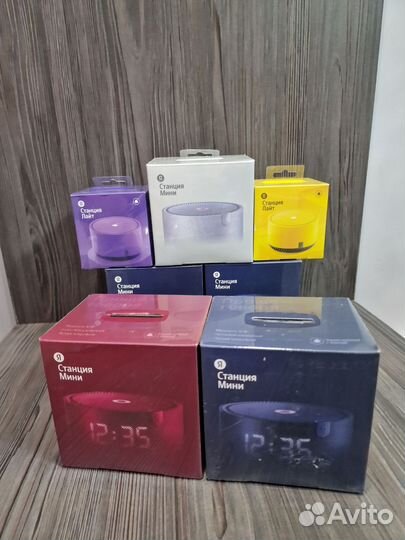 Яндекс станция мини 2 с часами новая