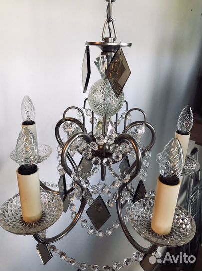 Люстра хрустальная