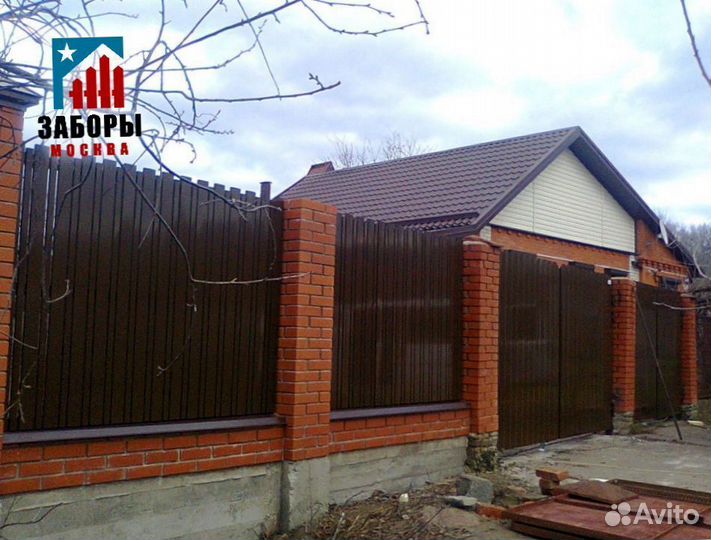 Распашные ворота от изготовителя