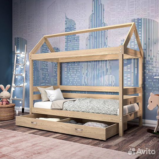 Кровать домик детская