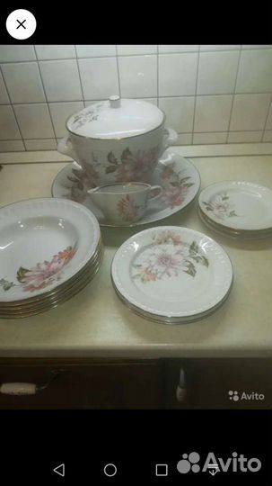 Наборы посуды Дулево, Прокопьевский фарфор