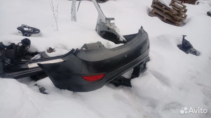 Бампер solaris