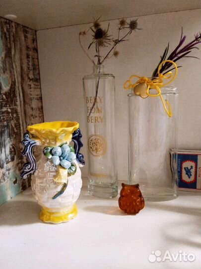 Бутылочки интерьерные/ декор