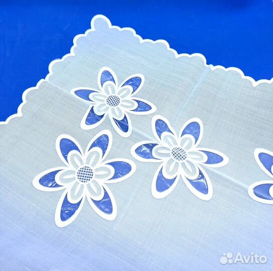 Скатерть 135 х 180 см праздничная белая, Тайвань