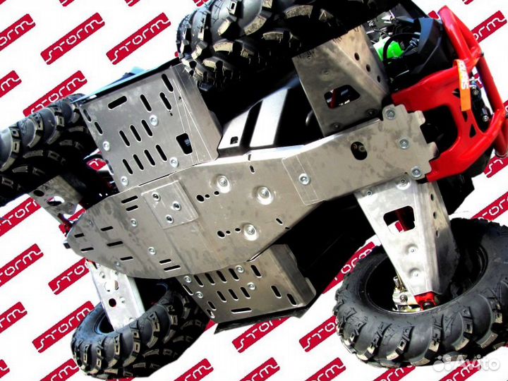 Комплект Защиты днища, рычагов для Polaris