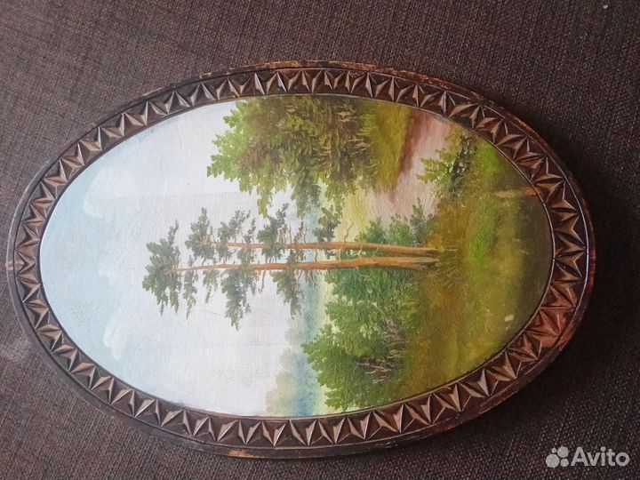 Панно из дерева