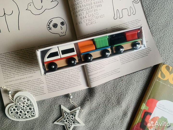 Поезд IKEA икеа новый