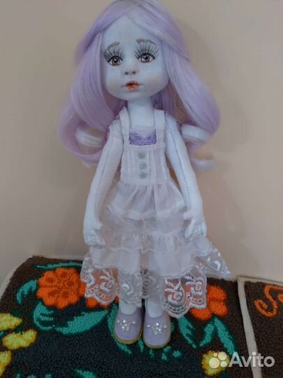 Текстильная кукла ручной работы