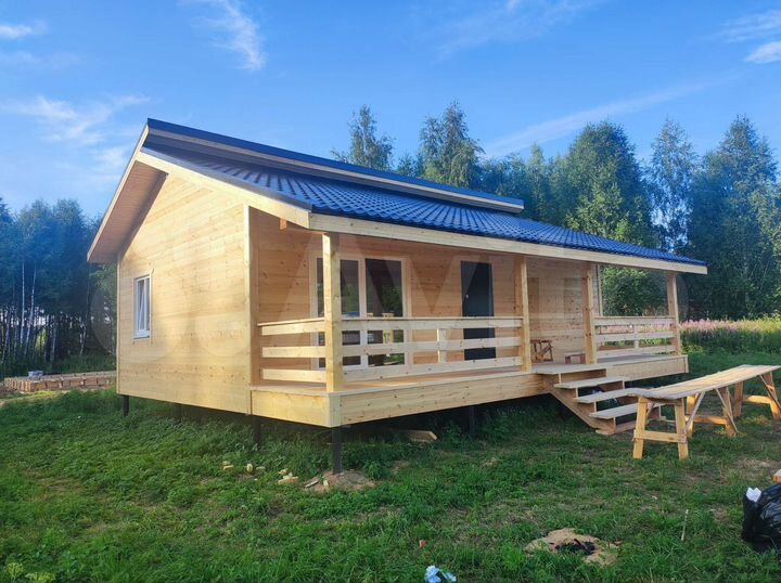 Дача 80 м² на участке 7 сот.