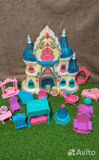 Ледяной замок с мебелью, музыкальный, с подсветкой