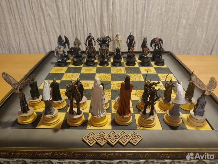 Шахматы Властелин Колец Второй Сет