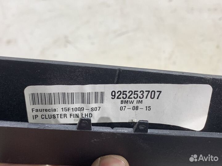 Накладка приборной панели BMW X6 F16