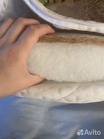 Матрас для круглой кроватки