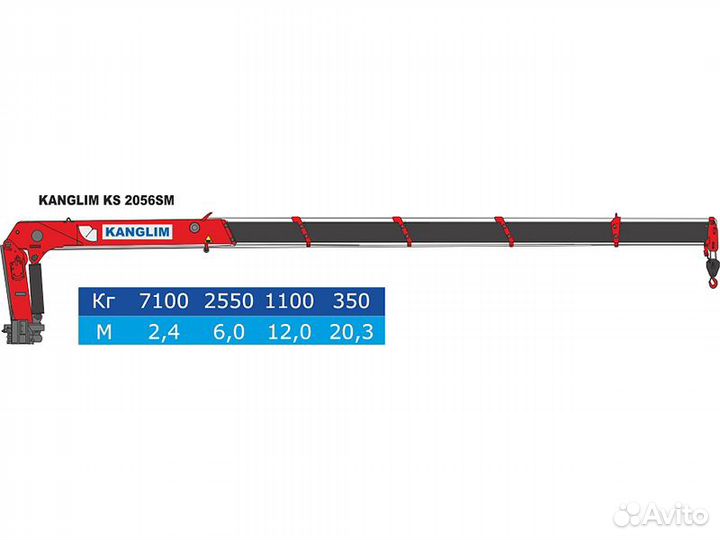 КамАЗ 65115-23094-50 с КМУ, 2023
