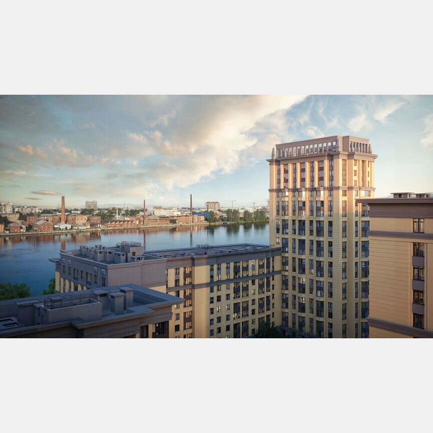2-к. квартира, 58,5 м², 12/13 эт.