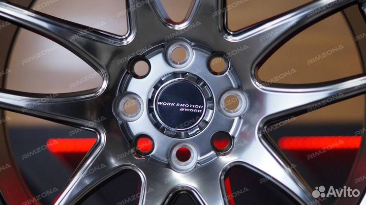 Литой диск work R17 5x100