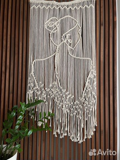 Макраме панно