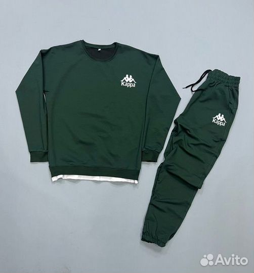 Kappa костюм спортивный хаки