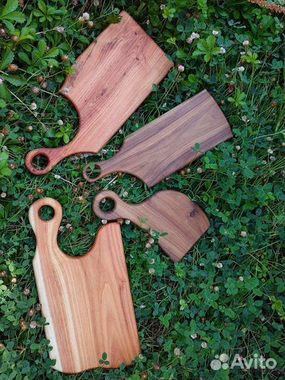 Разделочные доски из цельного дерева