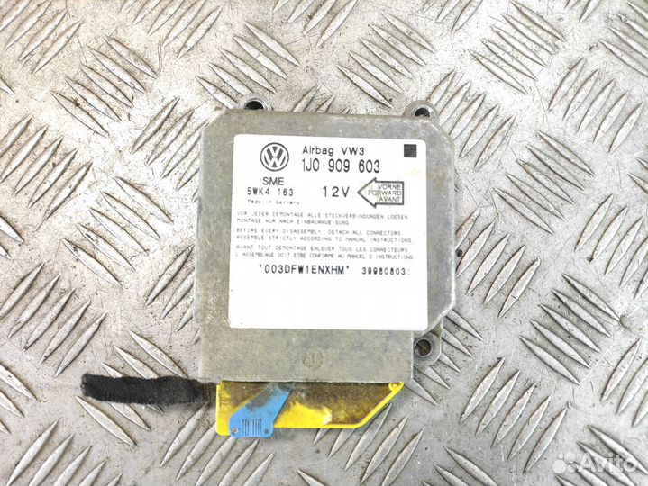 Блок управления Air Bag Volkswagen Polo 1994-1999