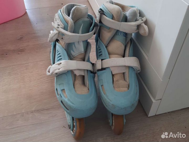 Роликовые коньки детские раздвижные