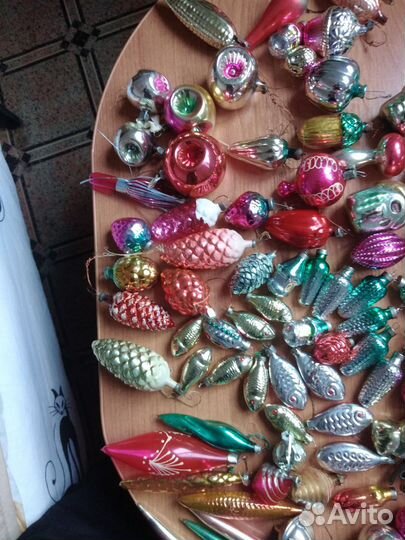 Елочные игрушки СССР
