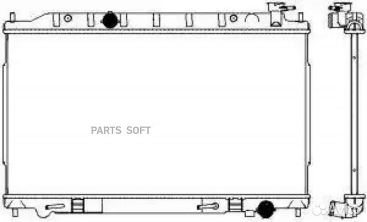 Радиатор охлаждения Ниссан Теана VQ 23/35 03