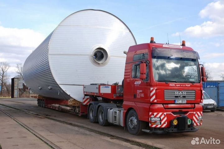 Грузоперевозки негабаритных грузов на Трале от 10