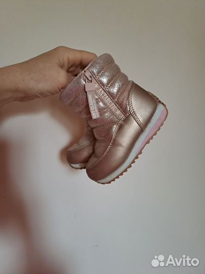 Сапожки демисезонные для девочки