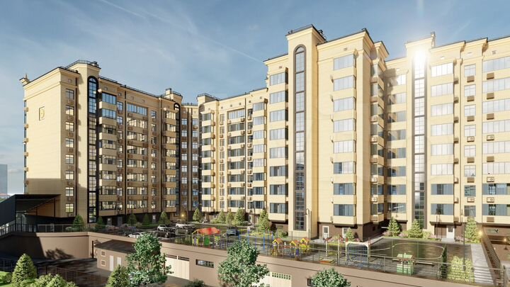 3-к. квартира, 85,8 м², 4/9 эт.