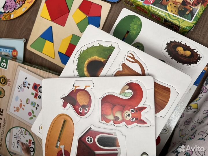 Большой пакет развивающих игрушек
