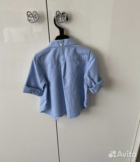 Рубашка детская для мальчиков 80 mothercare