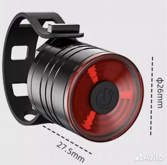 Новый Велосипедный задний фонарь