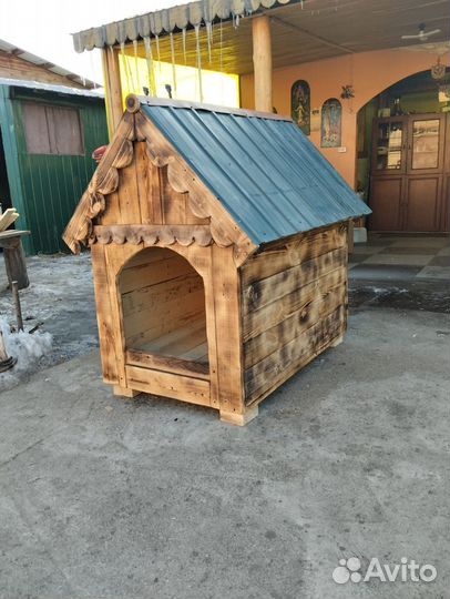 Будка для собаки утепленная