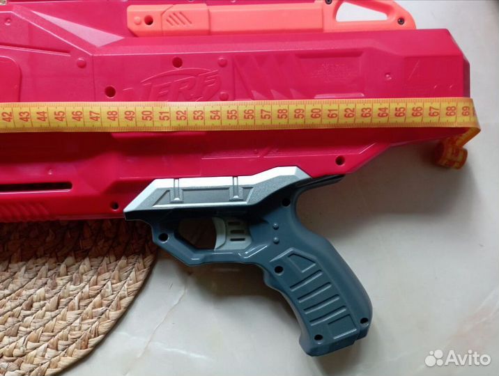 Большой бластер Nerf TwinShock с мягкими патронам