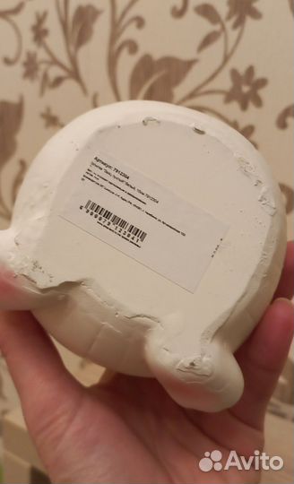 Копилка из гипса