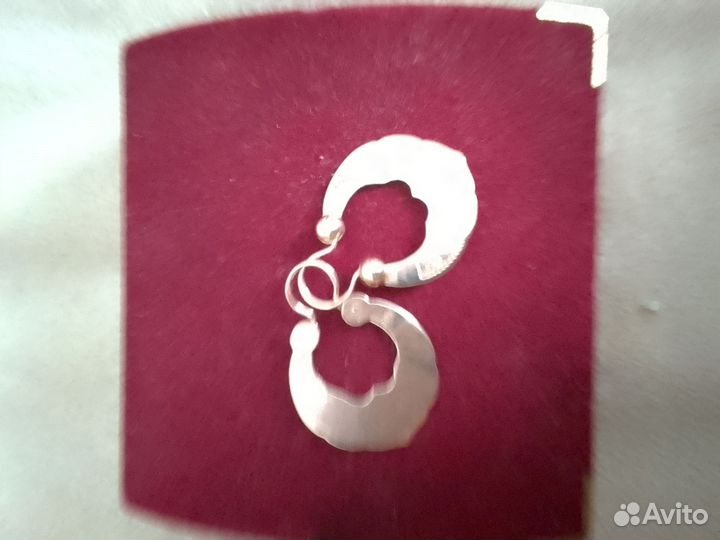 Золотые серьги 583 СССР