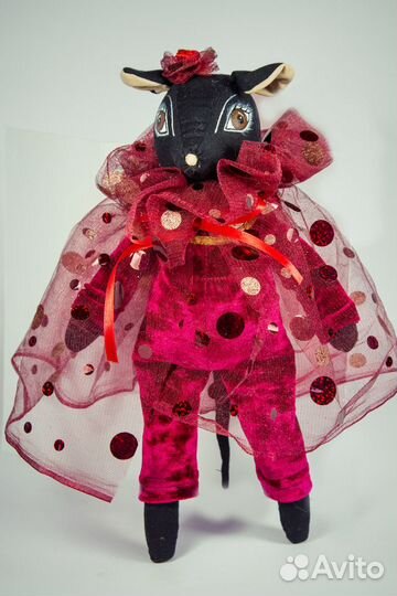 Текстильная кукла ручной работы