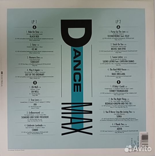 Виниловые пластинки Various - Dance Max