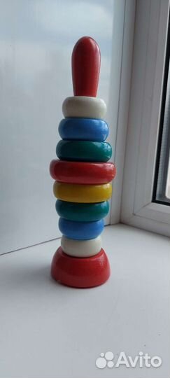 Пирамидка деревянная СССР