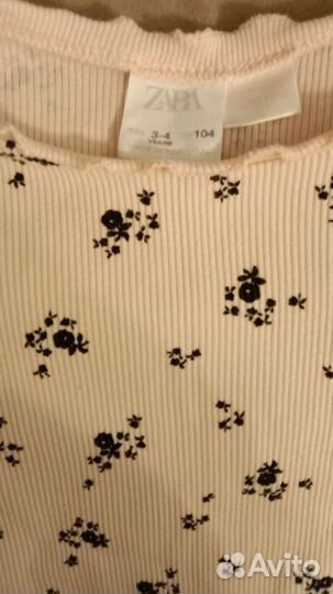 Кофта детская для девочки Zara 3-4г. 104