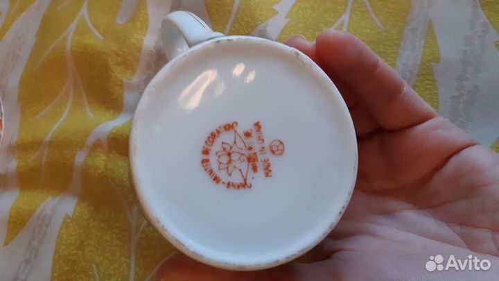 Китайский фарфор, ручная роспись