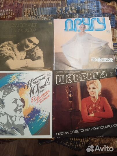 Виниловые пластинки русские народные песни