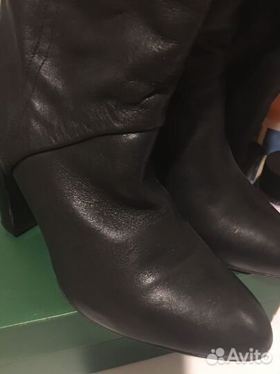 Сапоги женские натуральная кожа 39 размер