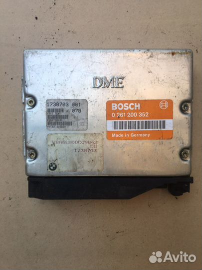 Блок управления двигателем (эбу) BMW 7 E32 1986-19